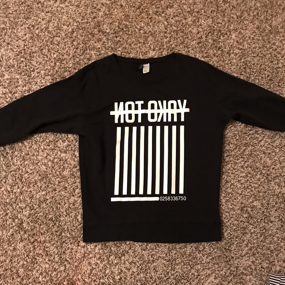 Black sweater